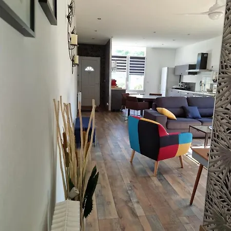 Tatil Evi L'entre Deux Eaux 'maison' Balcon 'et Jardin Reims
