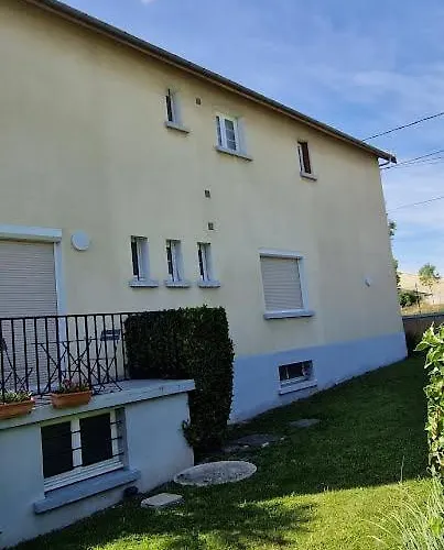 L'entre Deux Eaux 'maison' Balcon 'et Jardin Reims