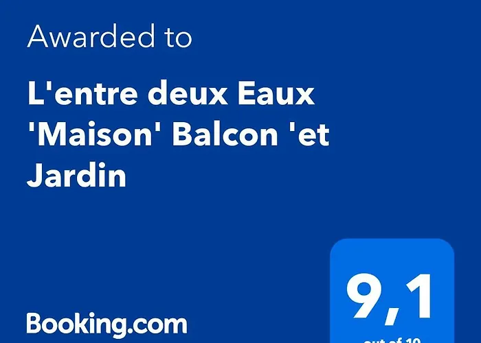 L'entre Deux Eaux 'maison' Balcon 'et Jardin Ferienhaus Reims